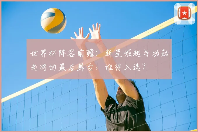 世界杯阵容前瞻:新星崛起与功勋老将的最后舞台,谁将入选?