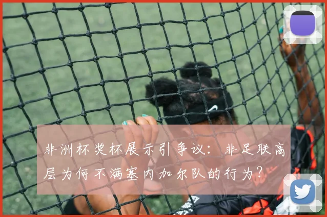 非洲杯奖杯展示引争议：非足联高层为何不满塞内加尔队的行为？